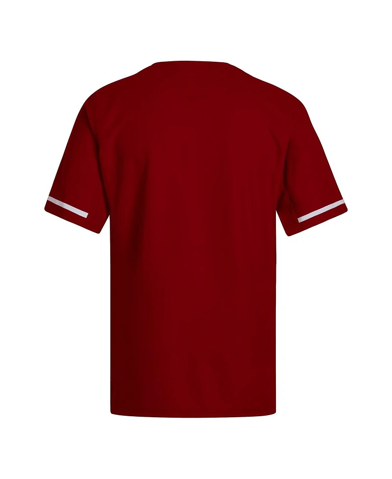 Adidas Men's Red Nc State Wolfpack Replica Baseball Jersey