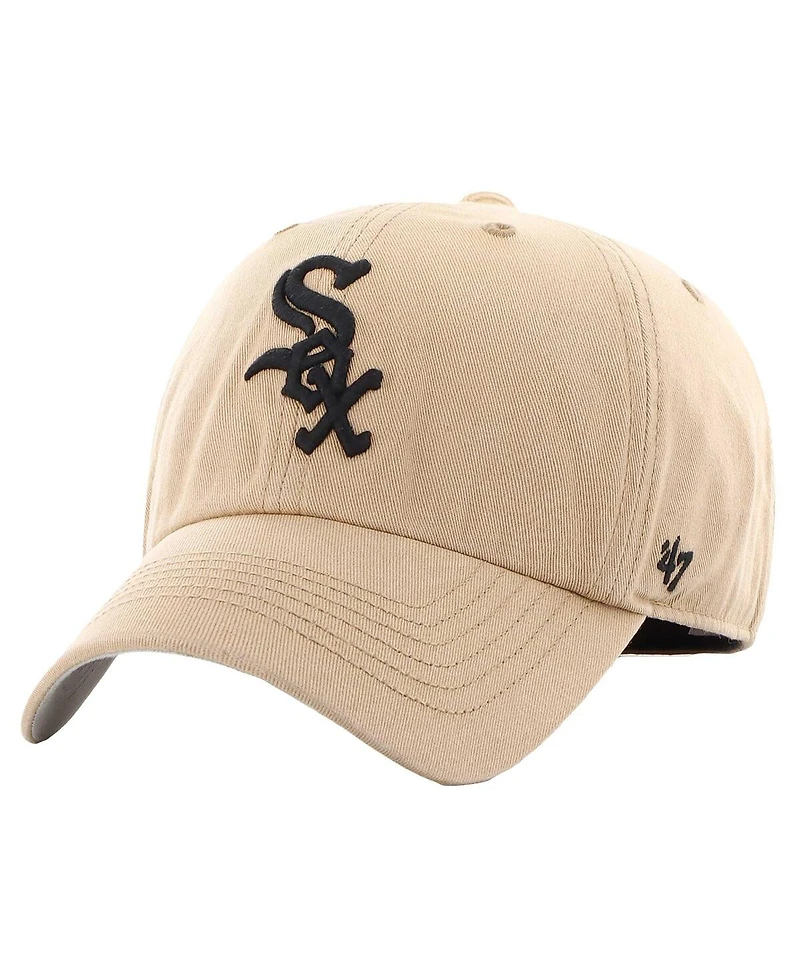 '47 Brand Men's Khaki Chicago White Sox Dusted Franchise Fitted Hat