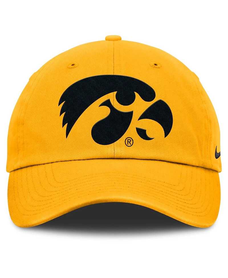 Nike Men's Gold Iowa Hawkeyes Primetime Club Adjustable Hat