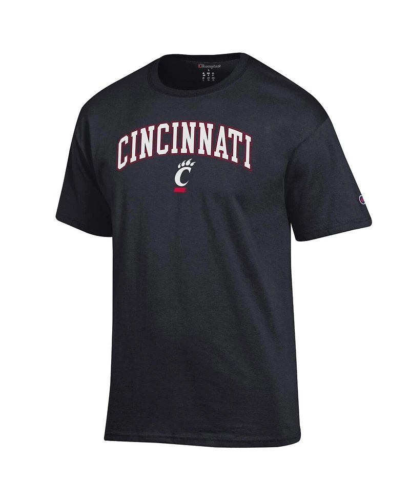 Champion Men's Cincinnati Bearcats Arch Over Logo T-Shirt