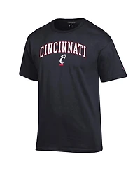 Champion Men's Cincinnati Bearcats Arch Over Logo T-Shirt