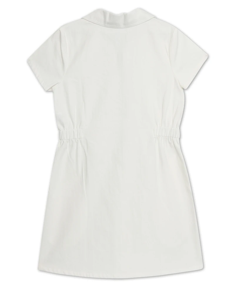 Speechless Big Girls Knee-length Short Sleeve Shirt Collar Dress