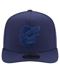 New Era Men's Navy Baltimore Orioles Color Pack A-Frame 59FIFTY Fitted Hat