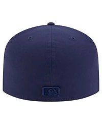 New Era Men's Navy Athletics Color Pack A-Frame 59FIFTY Fitted Hat