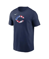 Nike Men's Navy Cincinnati Reds Americana T-Shirt