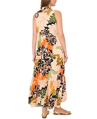 Vince Camuto Women's Sleeveless Tiered Maxi Dress