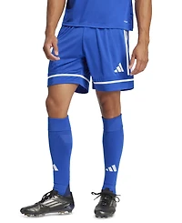 adidas Men's Regular-Fit Squad 25 Logo Shorts