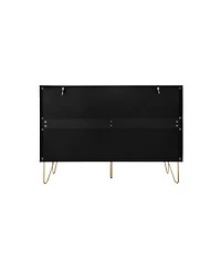 Streamdale Modern 6 Drawer Dresser with Carving