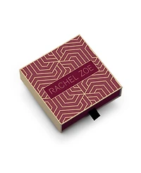 Rachel Zoe 14K Gold Plated Sterling Silver Oval Cut Solitaire Ring