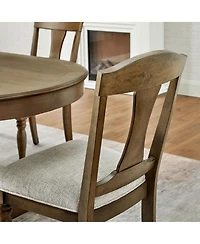 Streamdale Mid-Century Modern Upholstered Dining Chairs (Set of 2) for Kitchen, Living Room