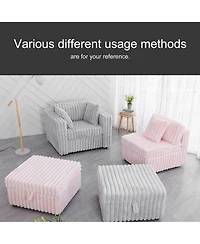 Streamdale U-Shaped Sofa with Ottoman Comfort and Style for Every Room