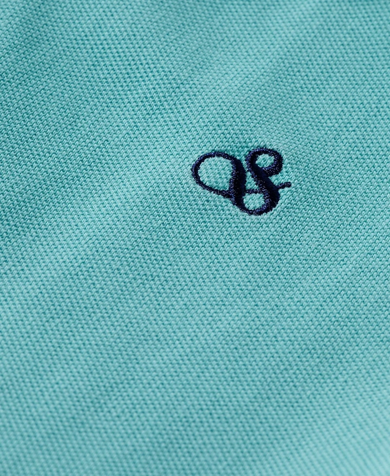 Scotch & Soda Little and Big Boys Garment Dyed Pique Polo Shirt
