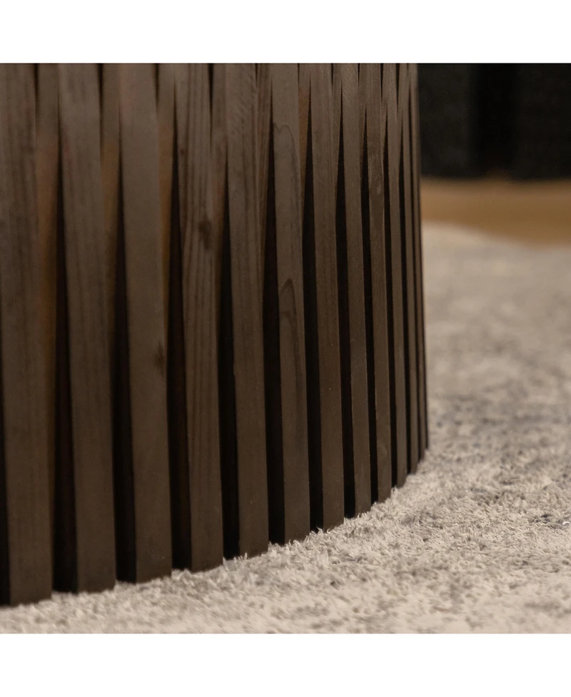 Streamdale Vintage Textured Nesting Coffee Table Set (Set of 2)