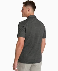 Kenneth Cole Men's Slim-Fit Two-Toned Textured-Knit Polo Shirt