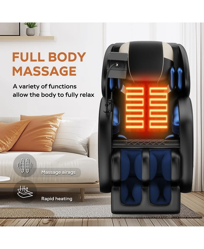 Streamdale Massage Chair Recliner with Zero Gravity with Full Body Air Pressure