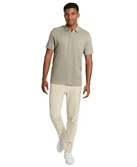 Kenneth Cole Men's Slim-Fit Two-Toned Textured-Knit Polo Shirt