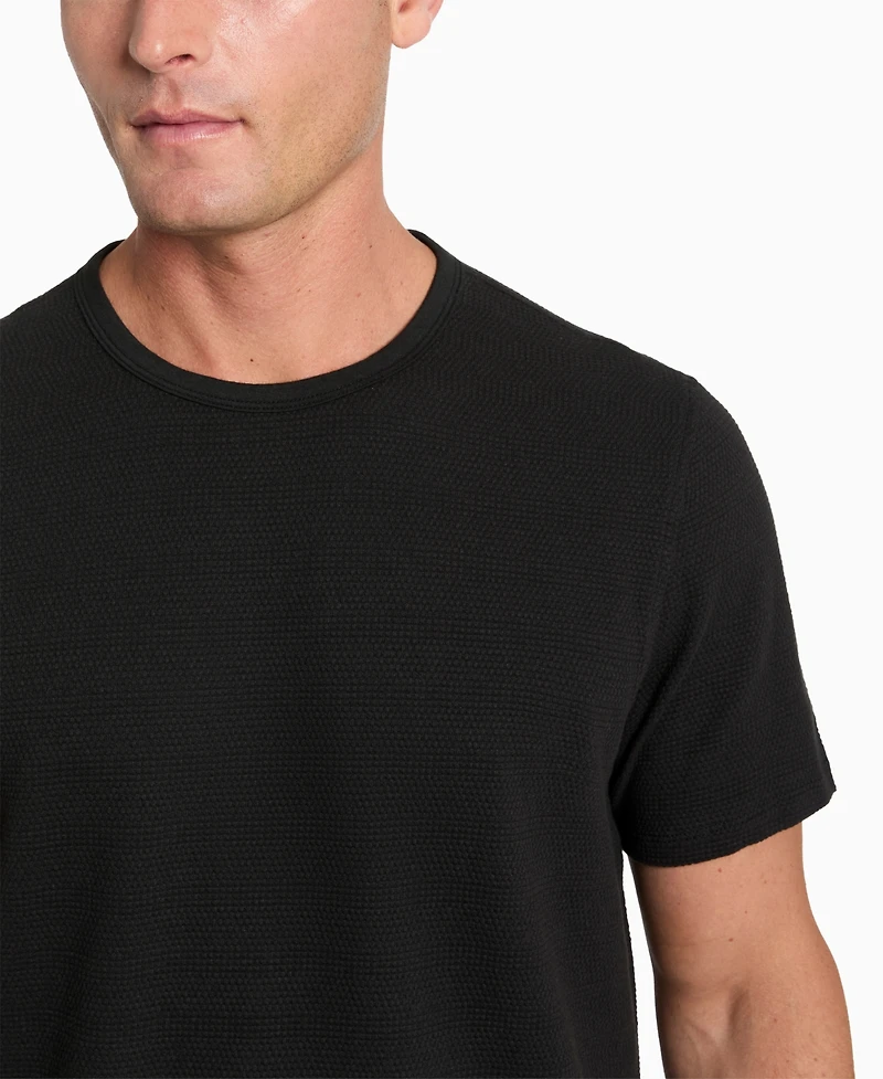 Kenneth Cole Men's Slim-Fit Textured T-Shirt