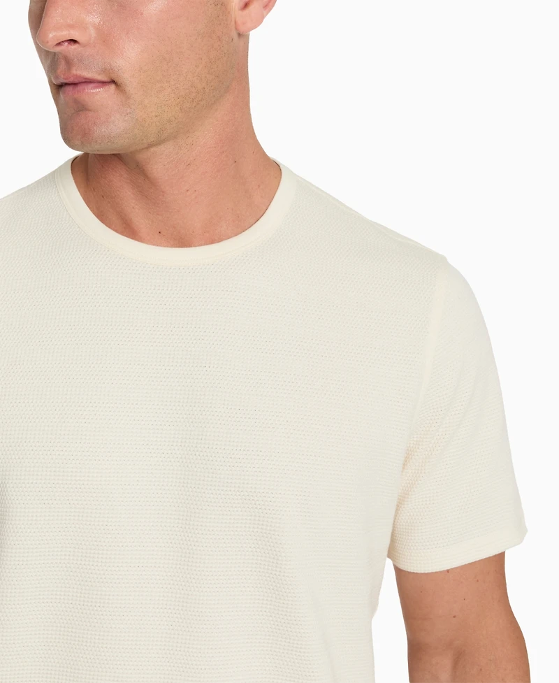 Kenneth Cole Men's Slim-Fit Textured T-Shirt