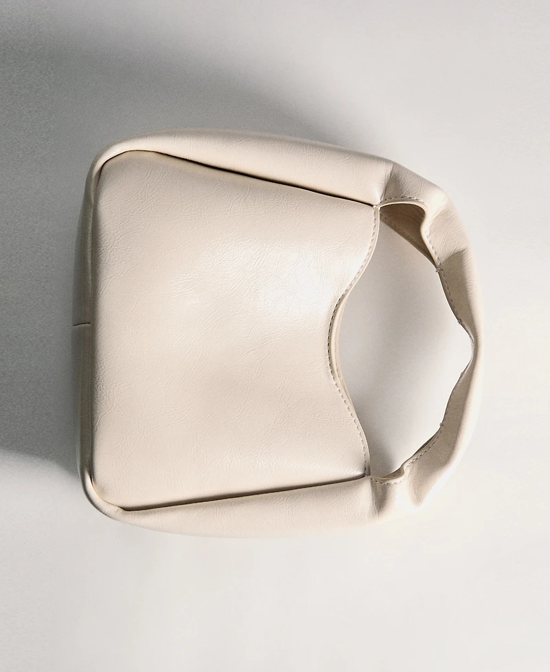 Mango Women's Mini Leather Effect Handbag