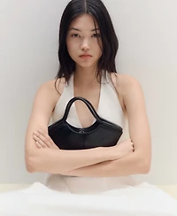 Mango Women's Mini Shopper-Style Shoulder Bag