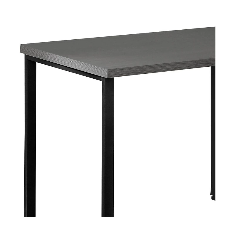 Contemporary Computer Desk with Twin Drawer Storage and Clean Lines