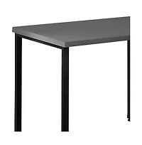 Contemporary Computer Desk with Twin Drawer Storage and Clean Lines
