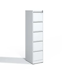 Streamdale 5-Drawer Vertical File Cabinet with Lock