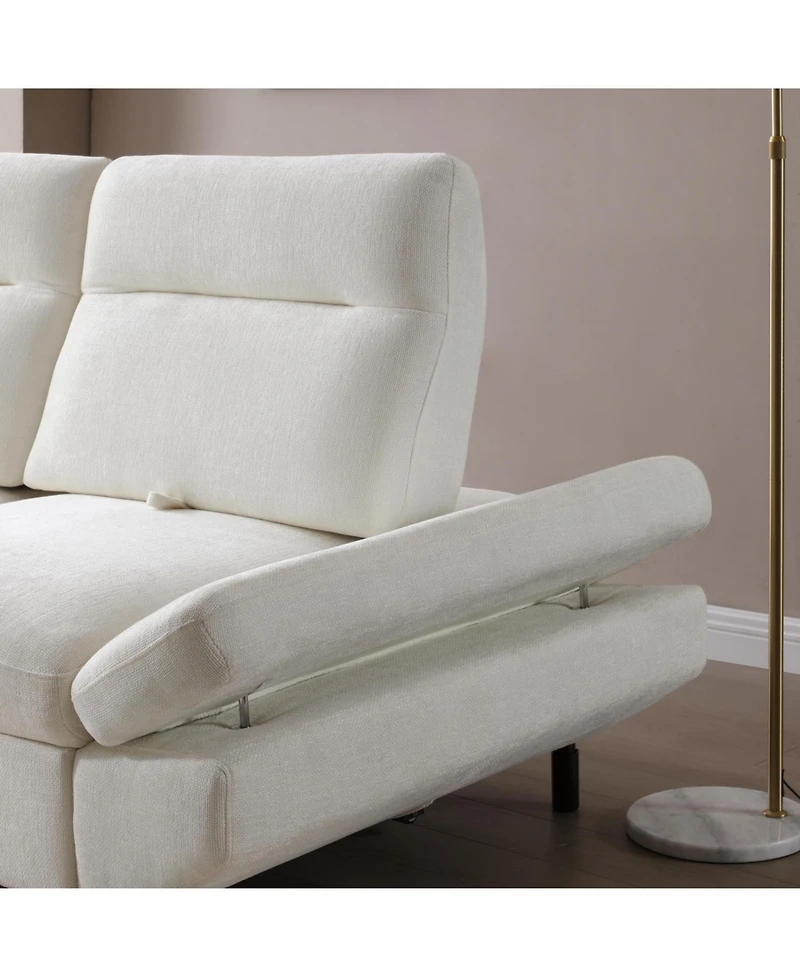 Streamdale 3-in-1 Convertible Sofa Bed with Adjustable Backrest