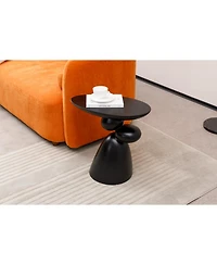Streamdale Furniture Fiberglass End Table Modern Decor for Any Room