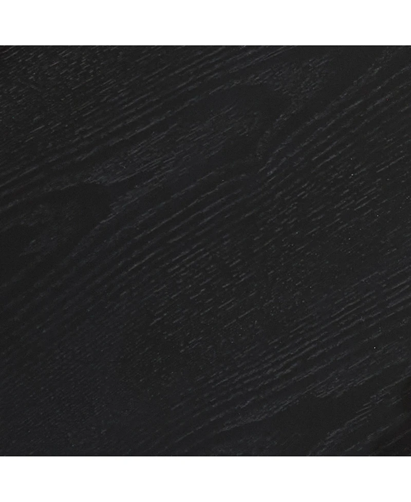 Streamdale Furniture Modern 39.37" Oval Coffee Table with Pedestal Base