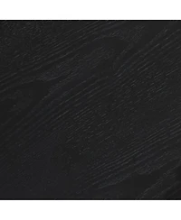 Streamdale Furniture Modern 39.37" Oval Coffee Table with Pedestal Base