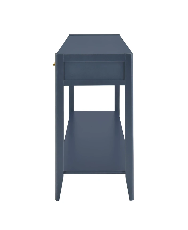 Streamdale Versatile Entryway Console with Striped Drawers