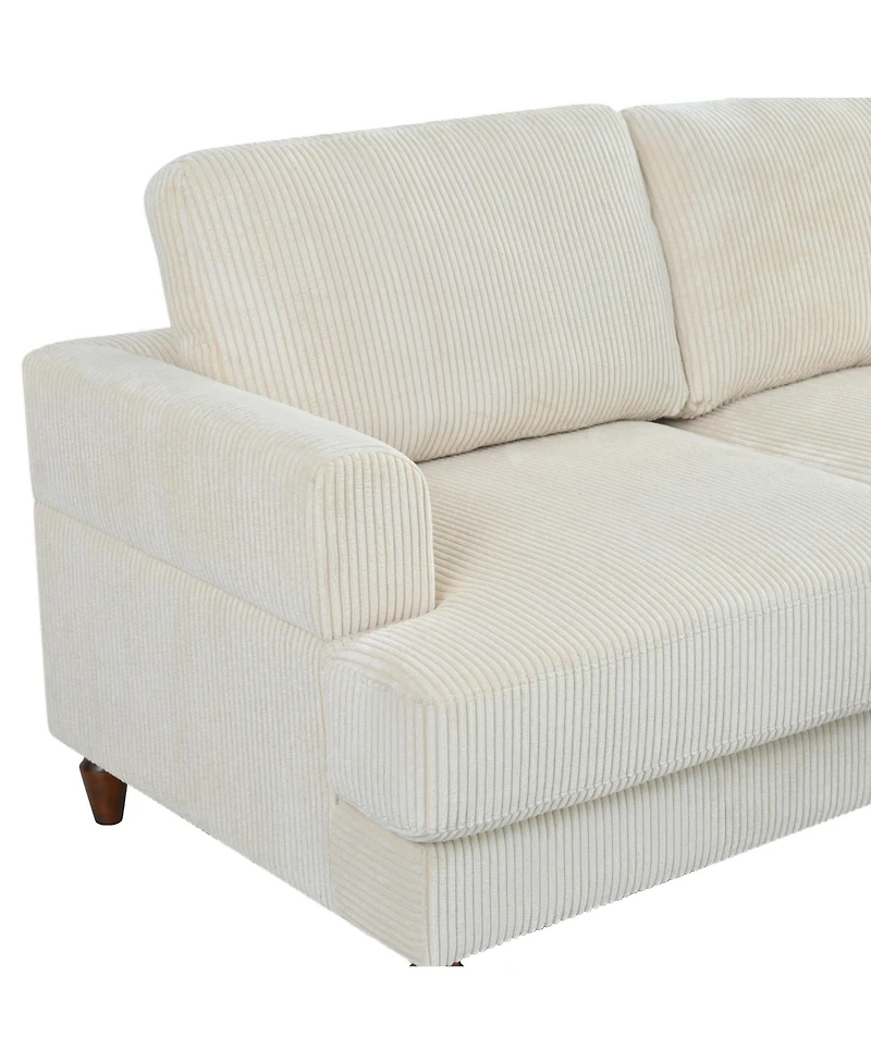 Streamdale Modular Sectional Sofa with Ottoman L Shaped Corner for Living Room, Office, Spacious Space