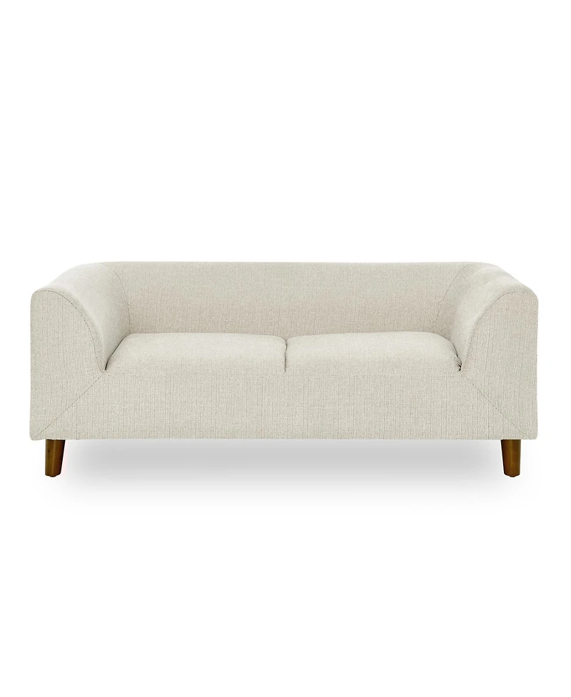 Streamdale Modern Rectangular Pet Sofa with Backrest and Armrests for Medium and Large Dogs