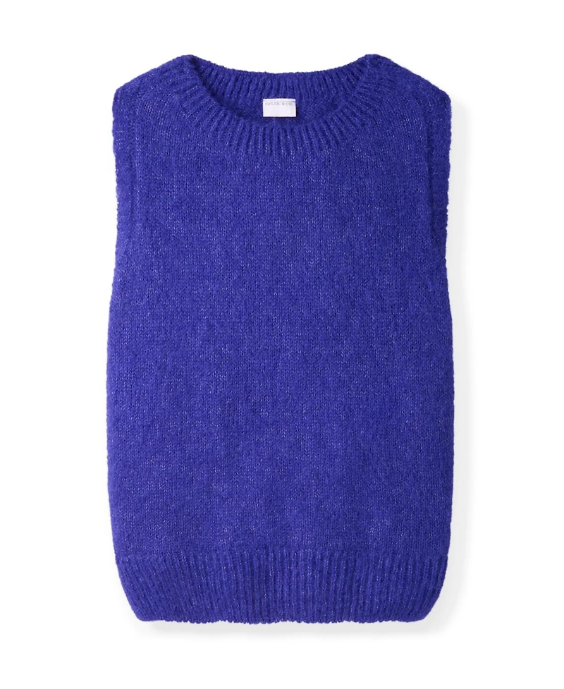 Celtic & Co. Women's Knit Crew Neck Tank Top