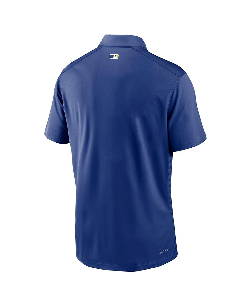 Nike Men's Royal Seattle Mariners Authentic Collection City Connect Victory Performance Polo Shirt