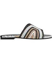 Marc Fisher Ltd Women's Nottie Woven Flat Slide Sandals
