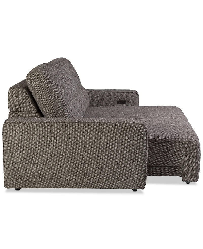 Frandlyn 2-Pc. Fabric Power Sliding Sofa, Exclusively at Macy's