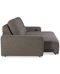 Frandlyn 2-Pc. Fabric Power Sliding Sofa, Exclusively at Macy's