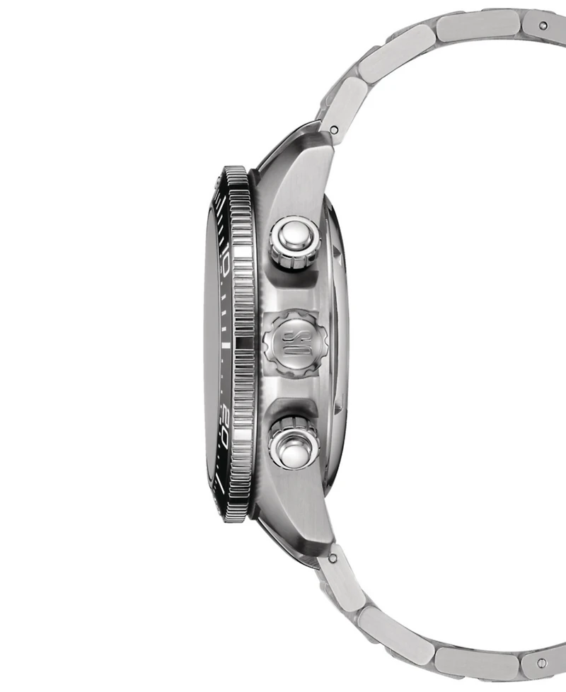Certina Men's Swiss Automatic Chronograph Ds Action Stainless Steel Bracelet Watch 45mm