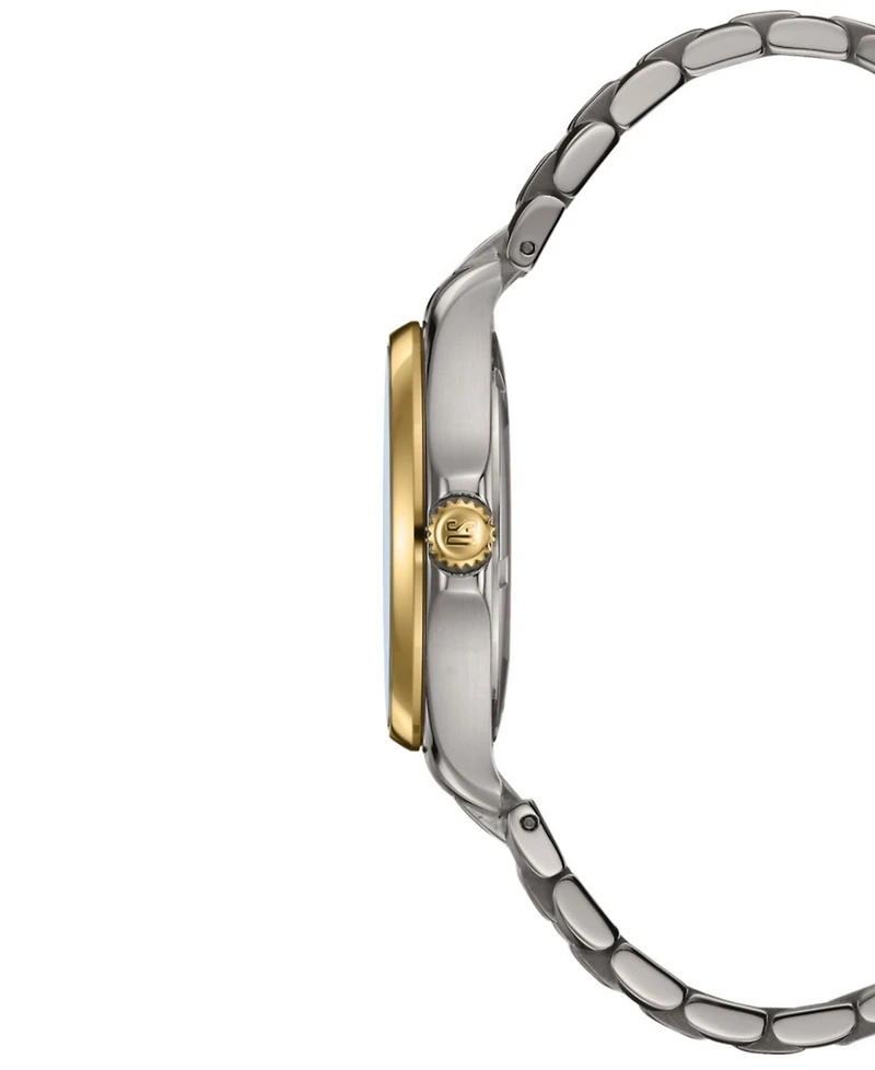 Certina Women's Swiss Ds Action Diamond Accent Two-Tone Titanium Bracelet Watch 34mm