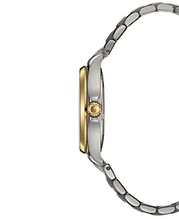 Certina Women's Swiss Ds Action Diamond Accent Two-Tone Titanium Bracelet Watch 34mm
