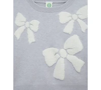 Little Me Baby Girls Bows Sweater & Pants, 2 Piece Set