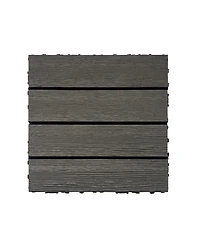 Streamdale Interlocking Wpc Deck Tiles (20pcs)