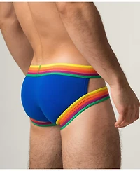 Rounderbum Men's Rainbow Rush Holster Brief