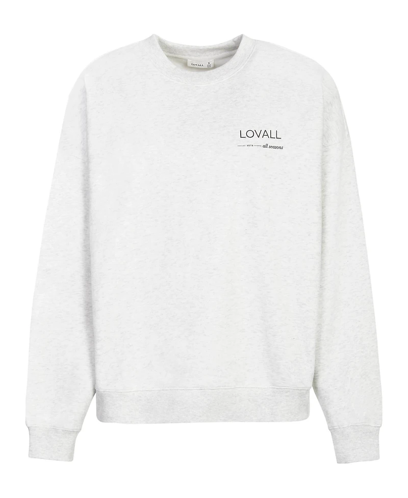 Lovall Women's All Szn Organic Oversized Sweatshirt Three