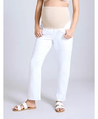 Women's Secret Fit Over the Belly Slim Straight Leg Jeans - Motherhood Maternity