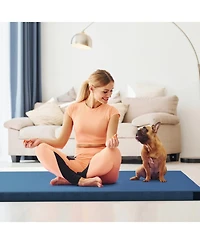 Indoor outdoor Sleeping mat with High density foam Cushion and Carrying Bag