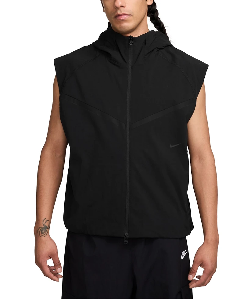 Nike Men's Tech Loose-Fit Ergonomic Hooded Vest