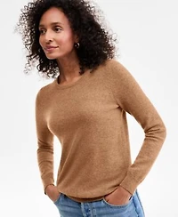 Charter Club Womens Long Sleeve 100 Cashmere Crewneck Sweater Pxs Xxl Macys Exclusive